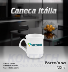 Caneca Itália 120 ml