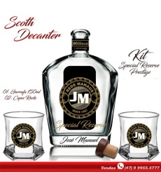 Garrafa / Decanter Personalizada